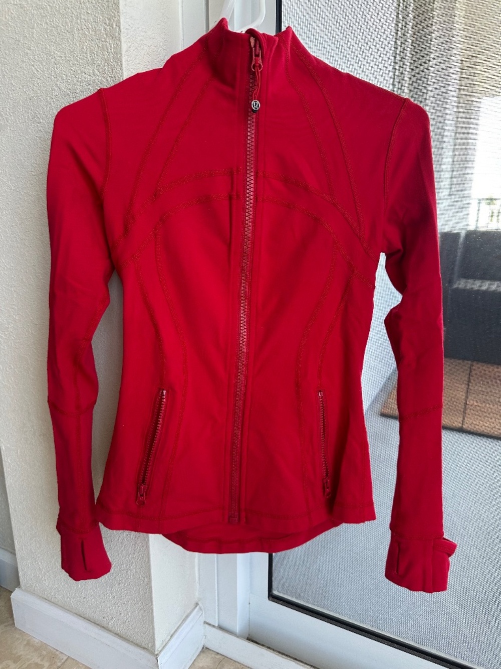 Women’s Lululemon Define Jacket Red Size 4